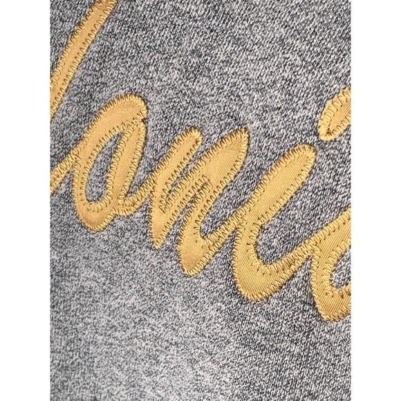 Vintage Lee Heavyweight Sweatshirt Crewneck Sz Medium Gray Embroidery Fredonia - Picture 5 of 11